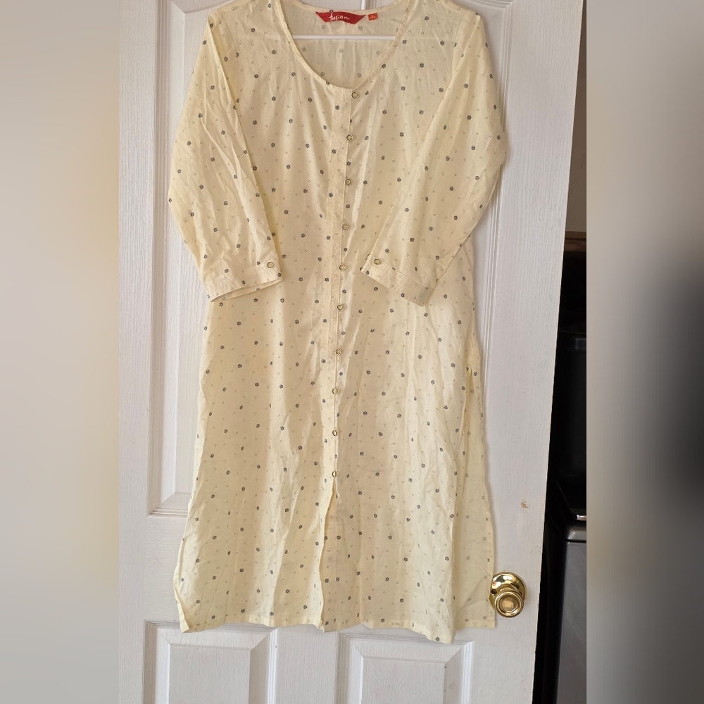 Shirt Dress/tradional Wear Sz L